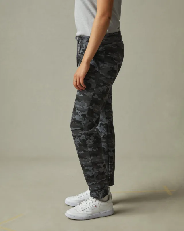 Women's Classic Sweatpant - Iron Gate Digital Camo made by American Giant