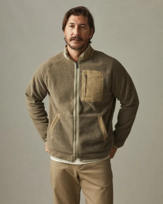 Active Fleece Full Zip - Dumont Dunes sold by American Giant