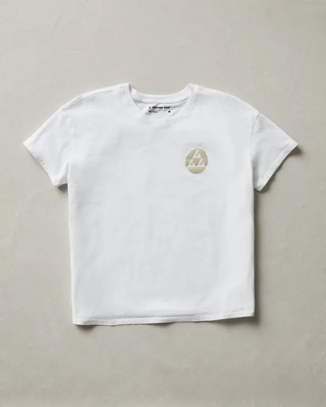 AGPC: Classic Relaxed Crew Tee - White sold by American Giant