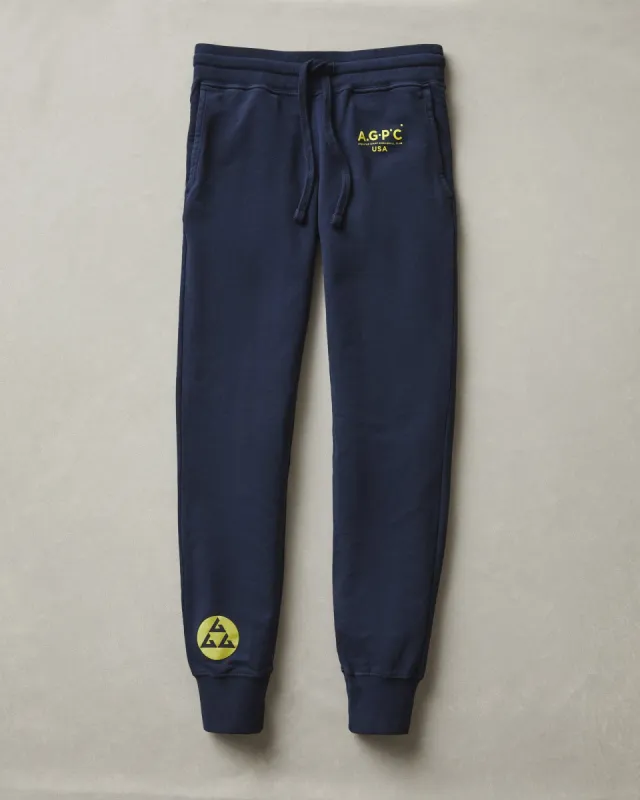 AGPC: Women's Lightweight Cotton Jogger - Oxford Blue sold by American Giant