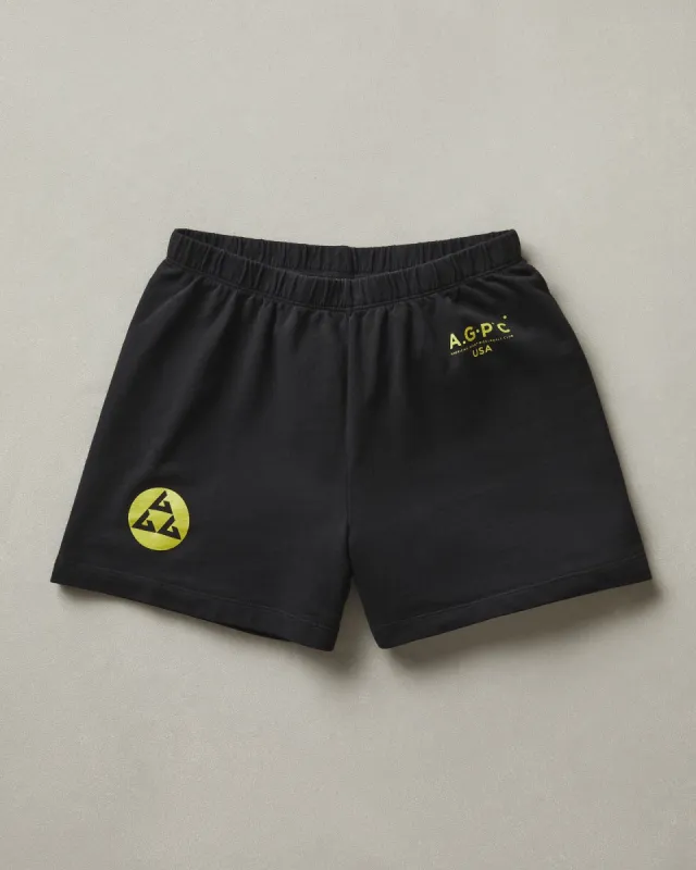 AGPC: Women's Lightweight Cotton Sweatshort - Black sold by American Giant