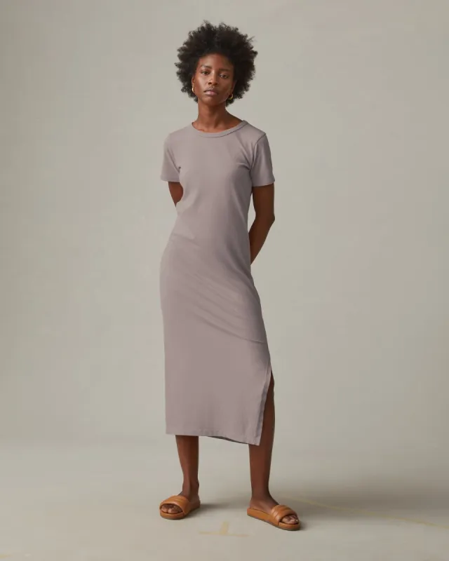 Women's Midi Tee Dress - Sunset sold by American Giant