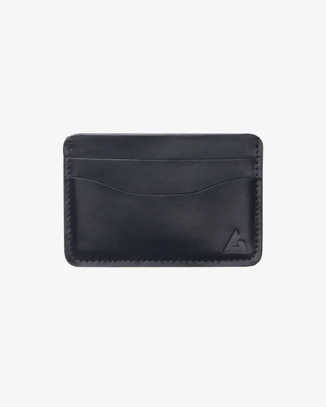 Horween Leather Card Wallet - Raven sold by American Giant