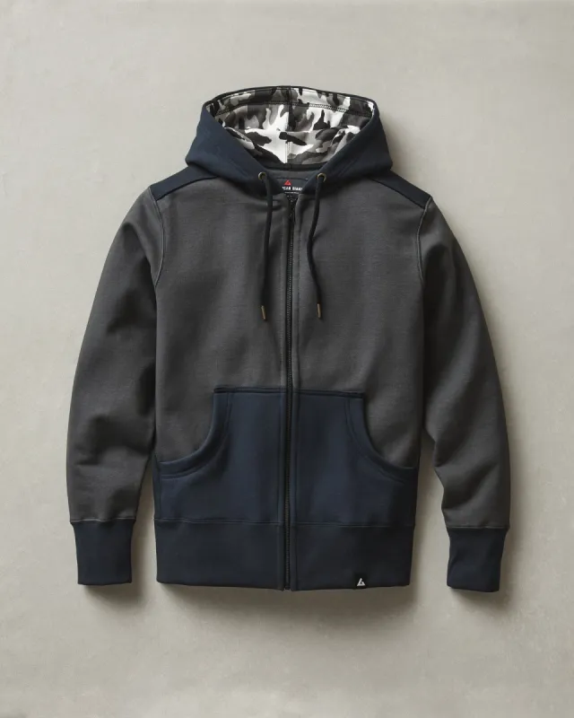 Men's Classic Full Zip - Stratus Grey Vault sold by American Giant