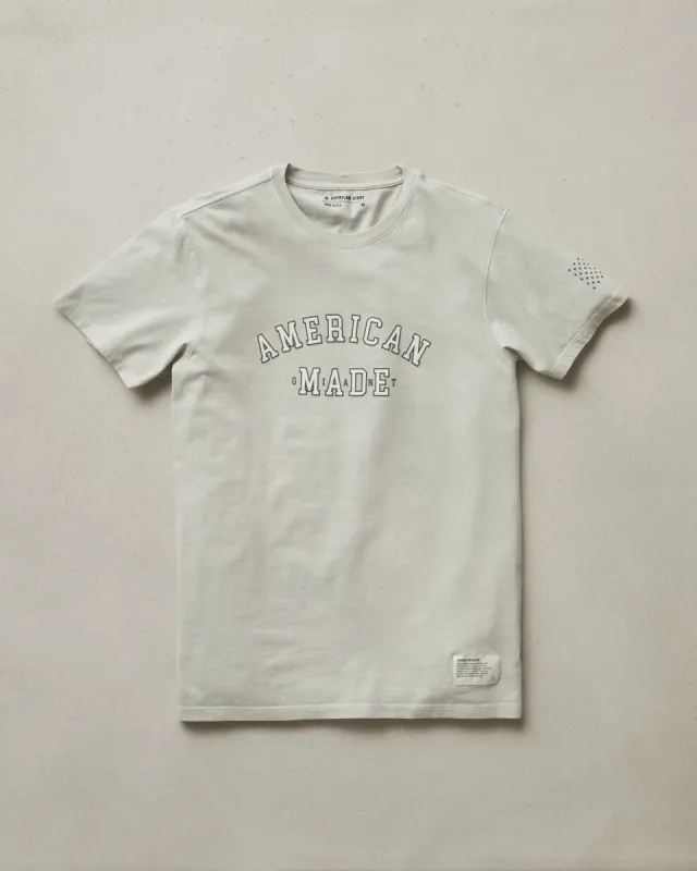 American Made T-Shirt - Silver sold by American Giant