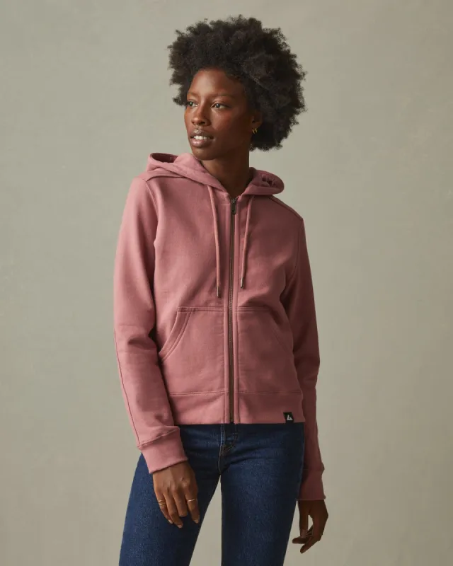 Relaxed Classic Full Zip - Verbena sold by American Giant