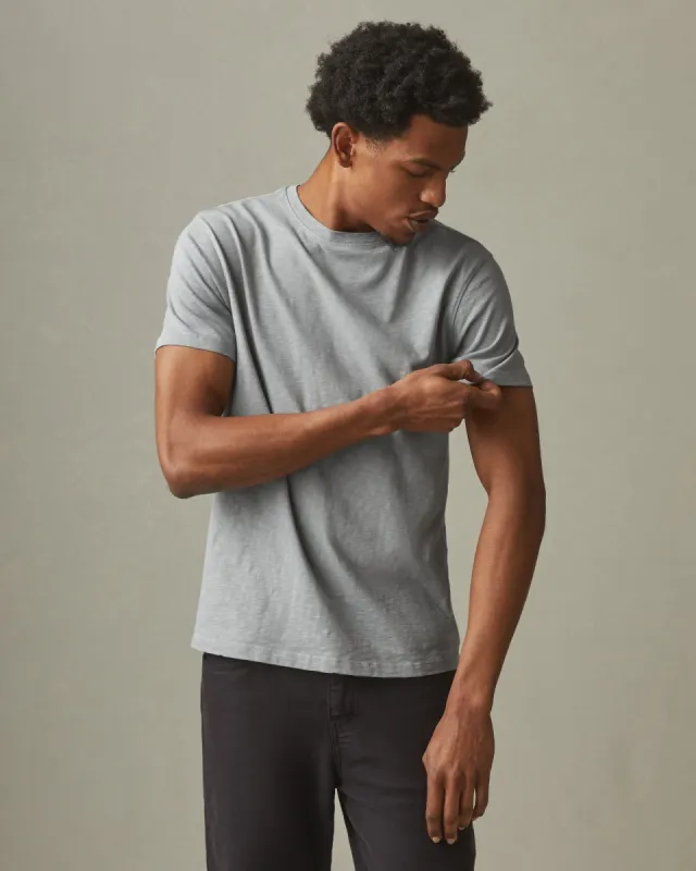 Premium Slub Crew Tee - Silver Sage sold by American Giant