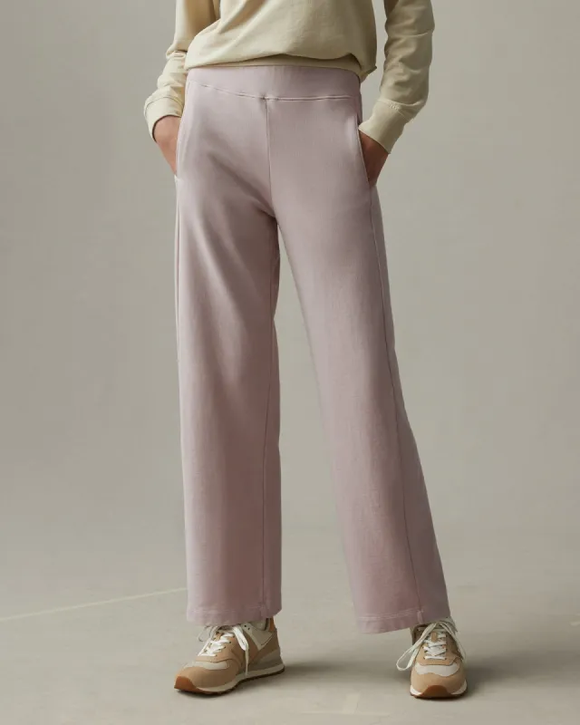 Lightweight Cotton Straight Sweatpant - Sunset sold by American Giant