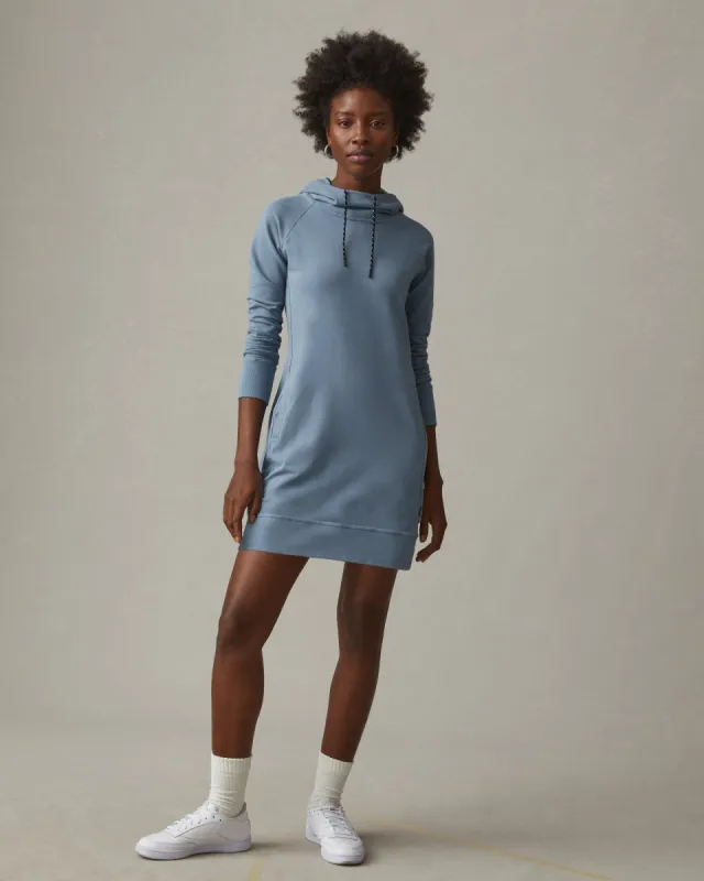 Hoodie Dress - Windward Blue sold by American Giant