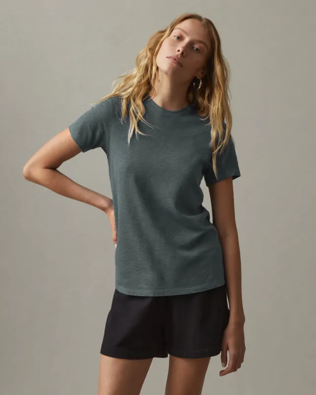 Premium Slub Crew Tee - Balsam sold by American Giant