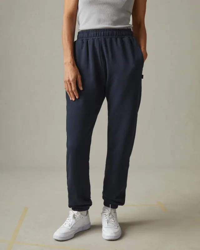 Women's Premium Midweight Sweatpant - Dress Navy sold by American Giant