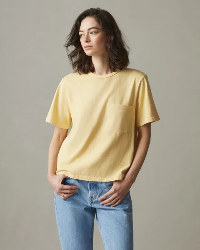 Heavyweight Boyfriend Tee - Golden Glow sold by American Giant