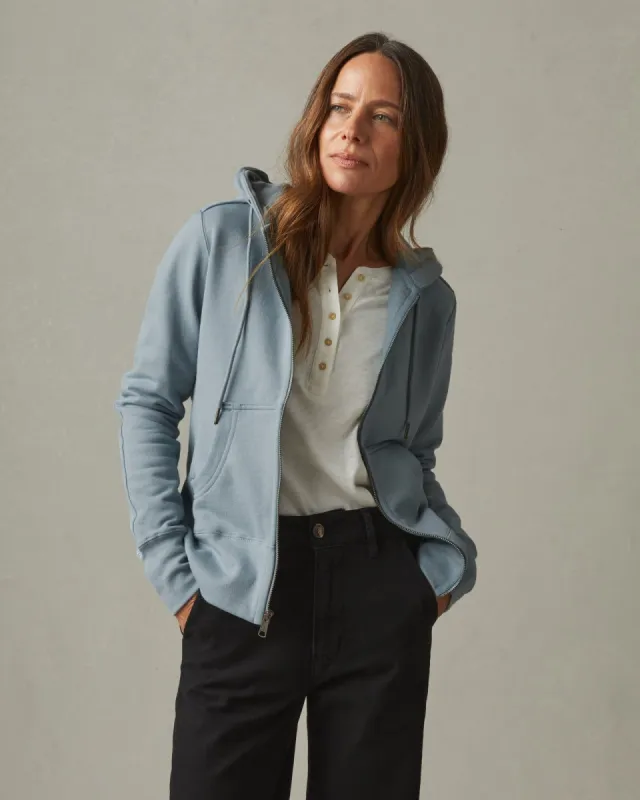 Classic Full Zip - Lead sold by American Giant