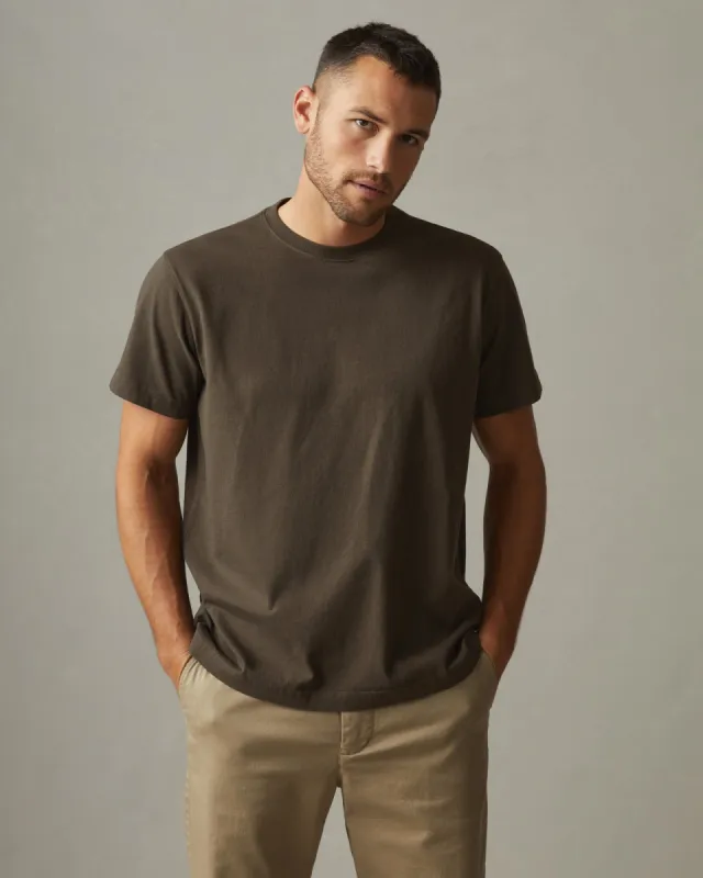 Heavyweight Relaxed Tee - Oak sold by American Giant