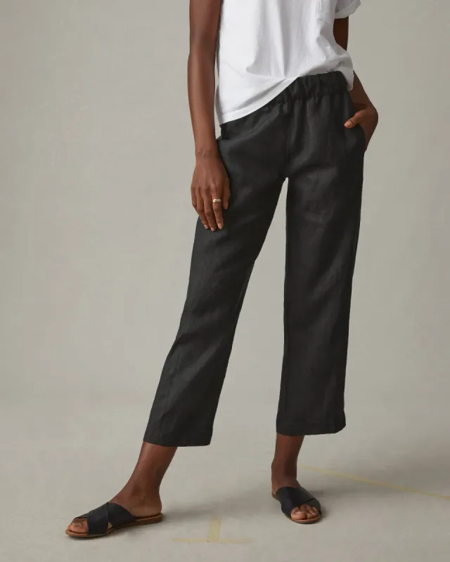 Easy Linen Pant - Meteorite sold by American Giant