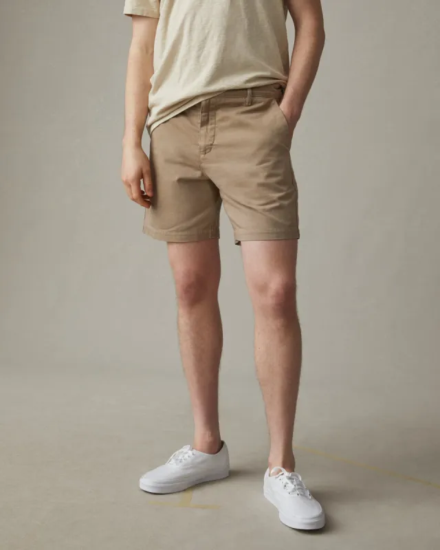 Chino Short 7" - Rockwood made by American Giant