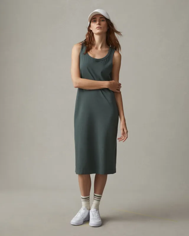 Racer Tank Dress - Balsam sold by American Giant