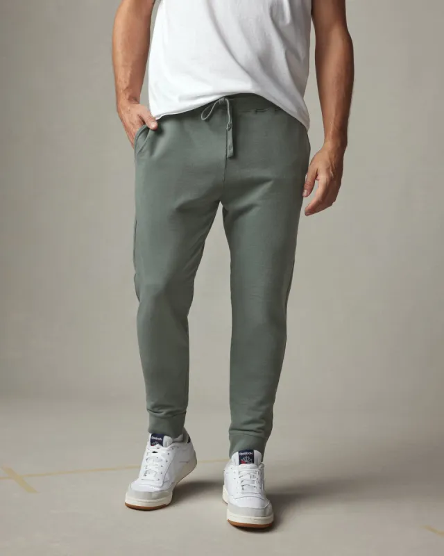 Lightweight Cotton Jogger - Agave Green sold by American Giant