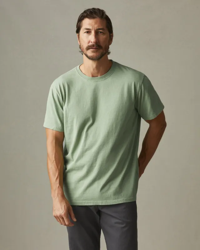 Heavyweight Relaxed Tee - Cool Green sold by American Giant