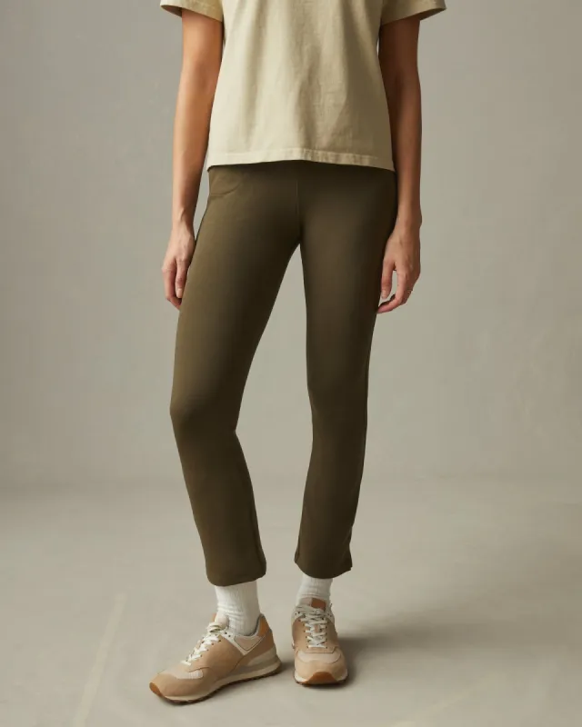 No-BS Kick Flare Pant - Beech sold by American Giant