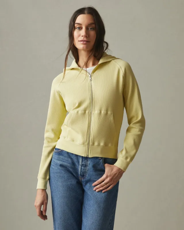 Women's Waffle Hoodie - Hay sold by American Giant