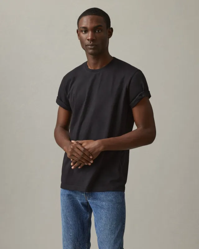 Heavyweight Relaxed Tee - Black sold by American Giant