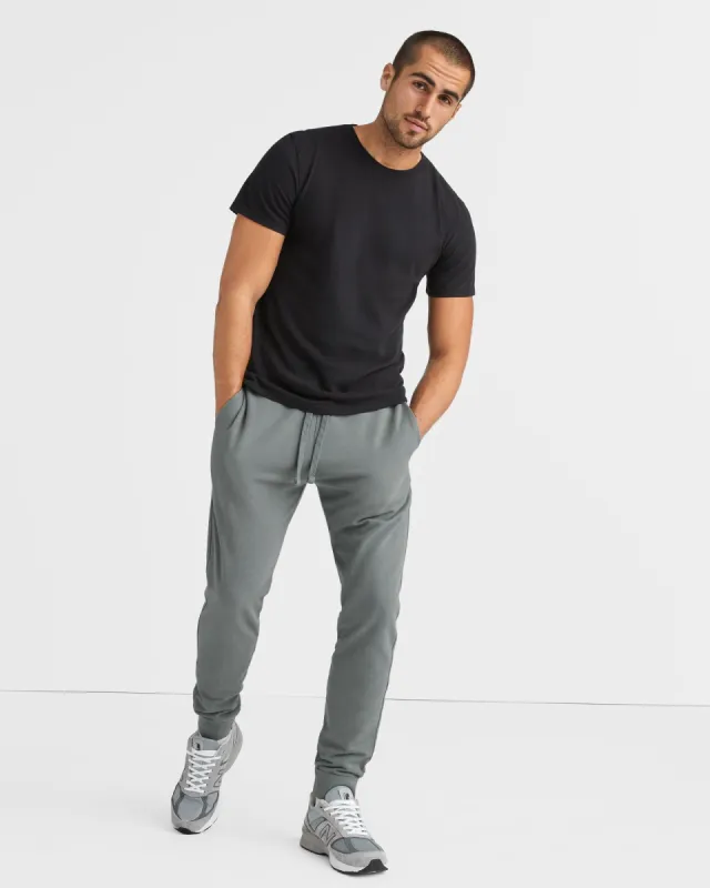 Lightweight Cotton Jogger - Grey Sage sold by American Giant