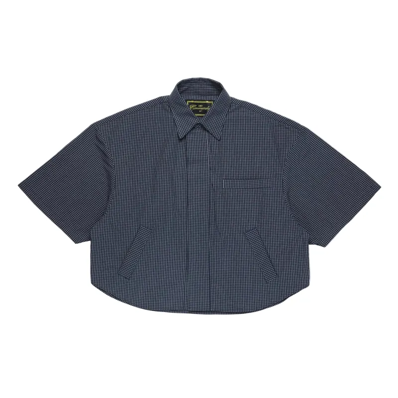 Plaid Japanese 3/4 Shirt made by American Rag