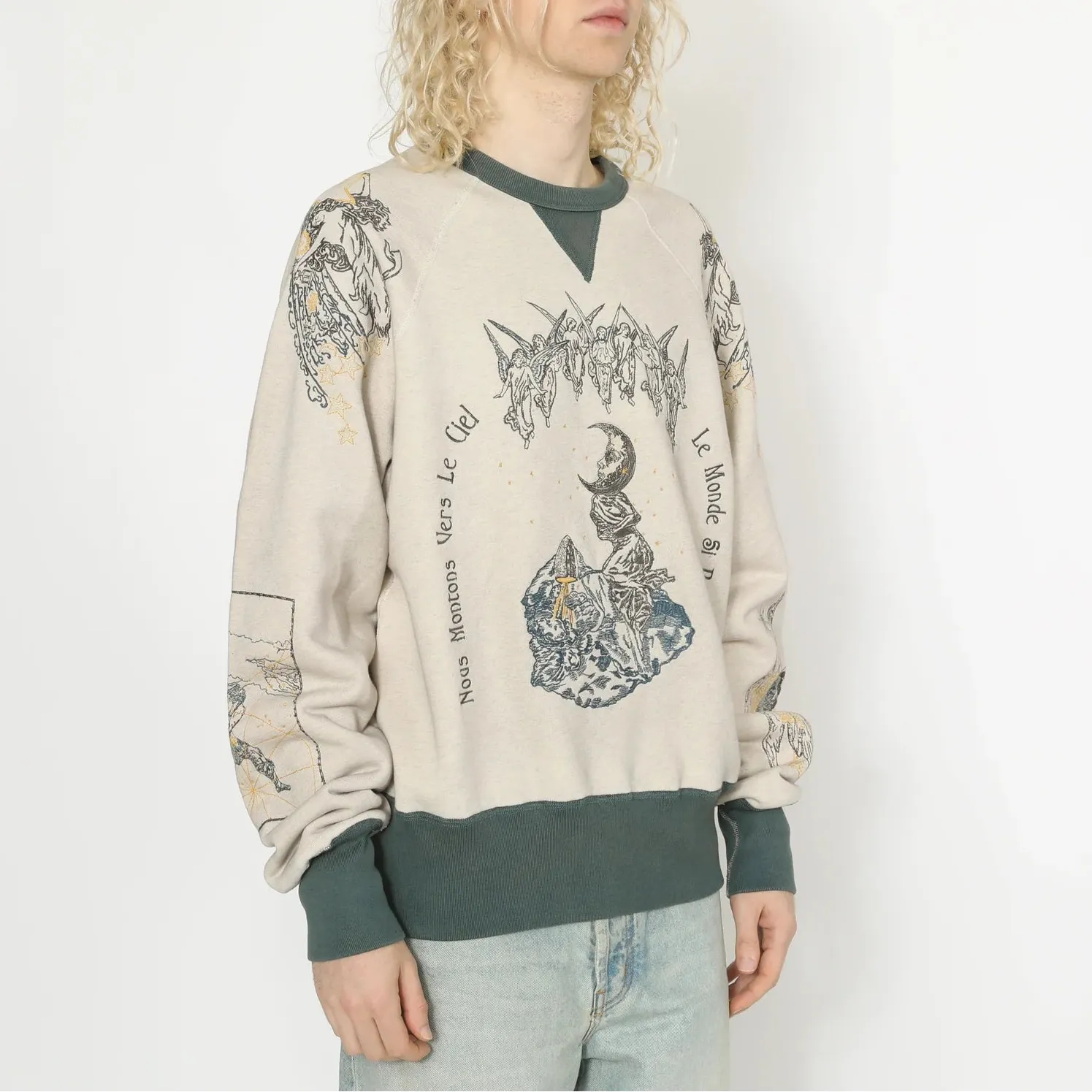 La Luna Crewneck Sweatshirt sold by American Rag product image thumbnail 4