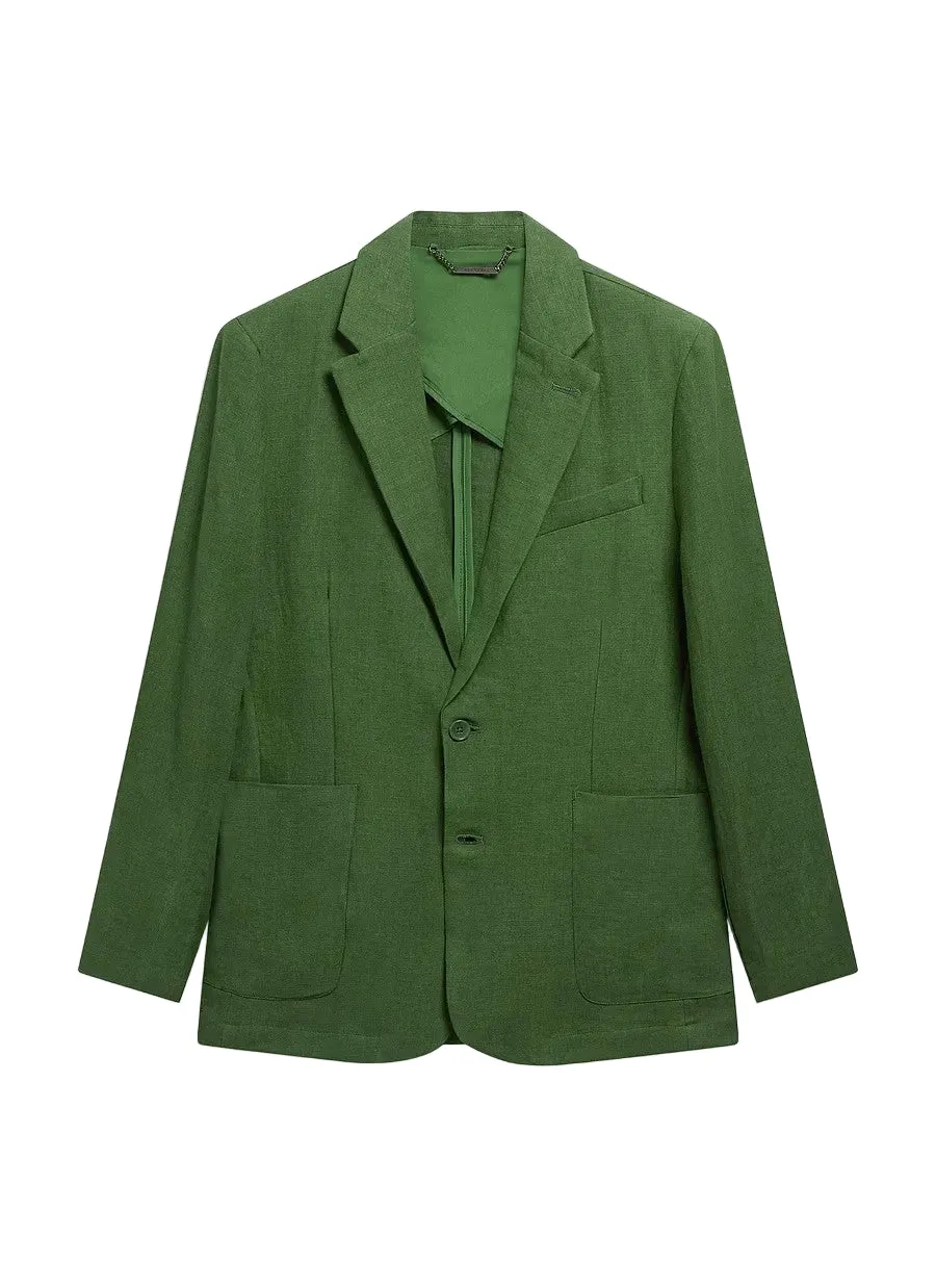 Tailored Linen Blazer sold by American Rag