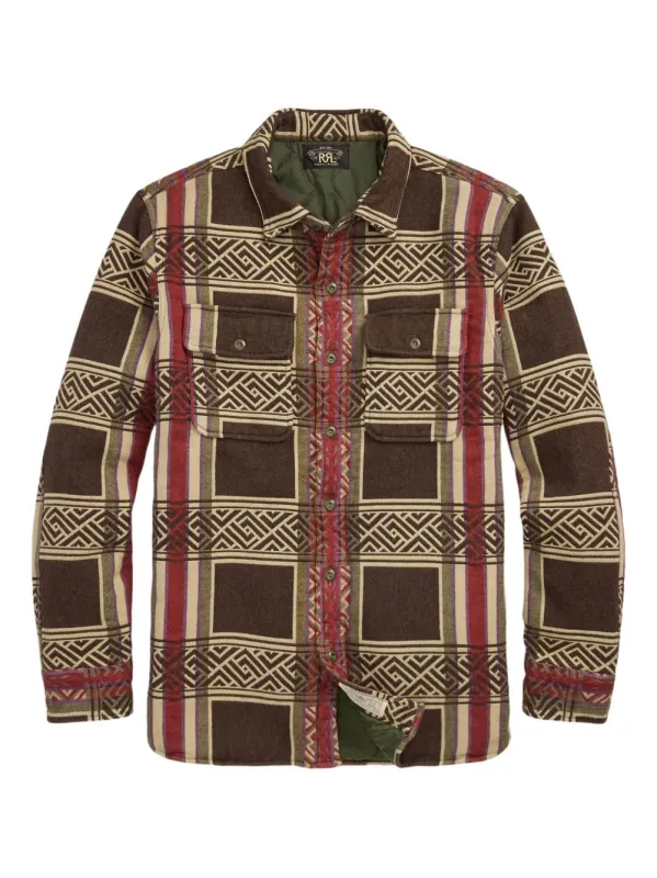 Jacquard Overshirt made by RRL