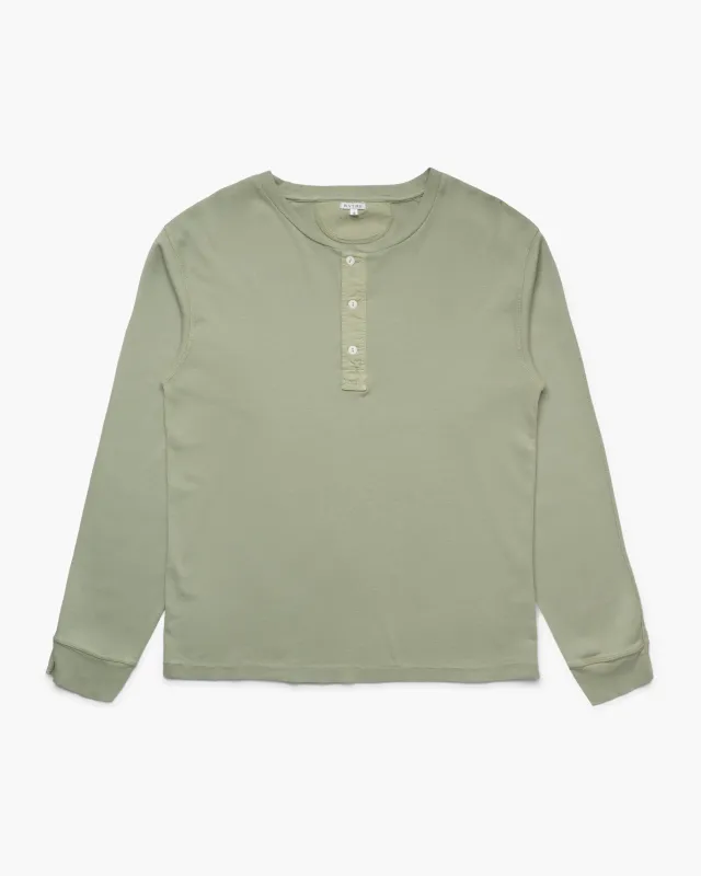 Cotton Henley made by Wythe NY