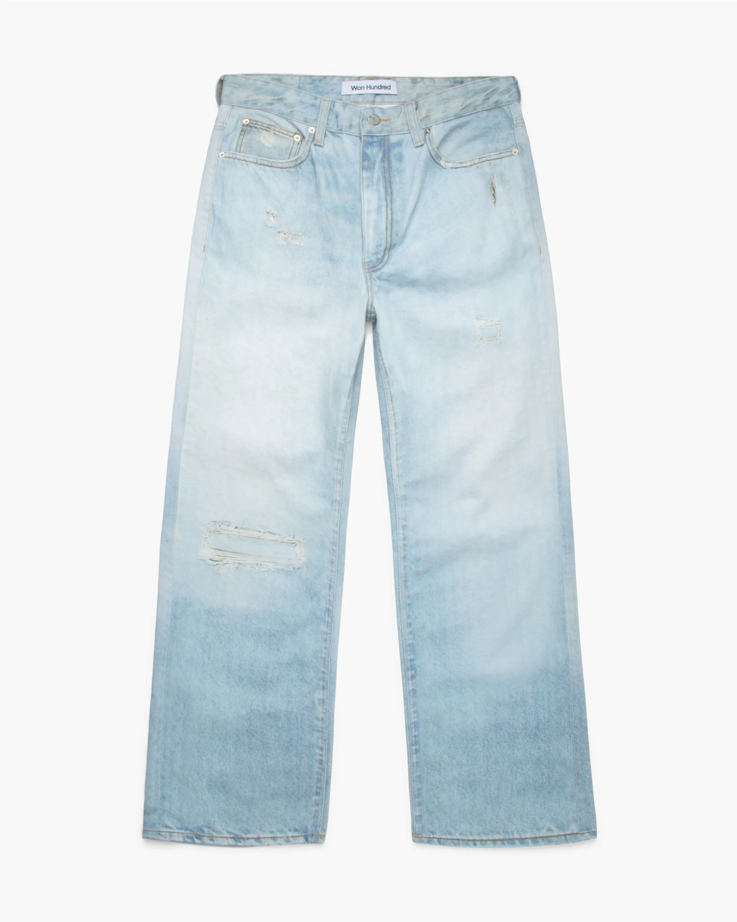 Genoa Printed Blue Jeans sold by American Rag