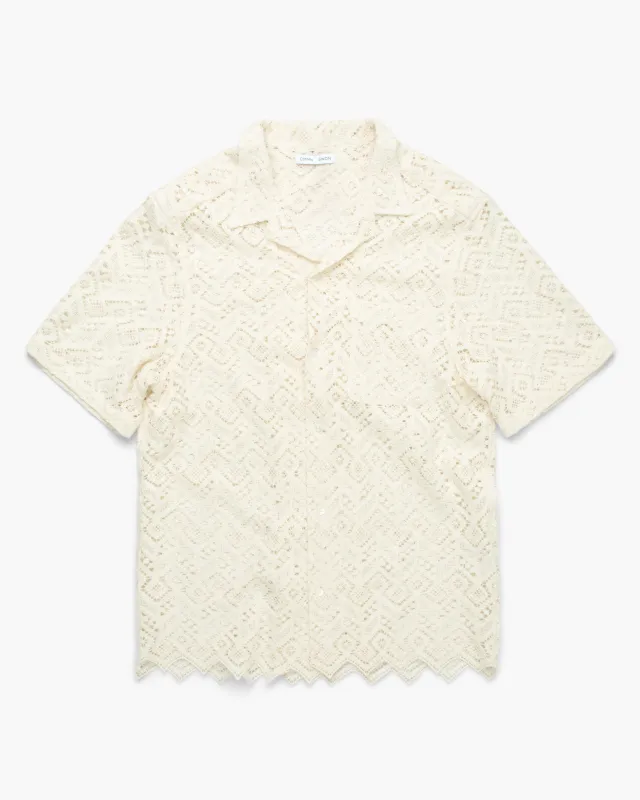 Ture Cotton Lace Shirt made by CMMN SWDN