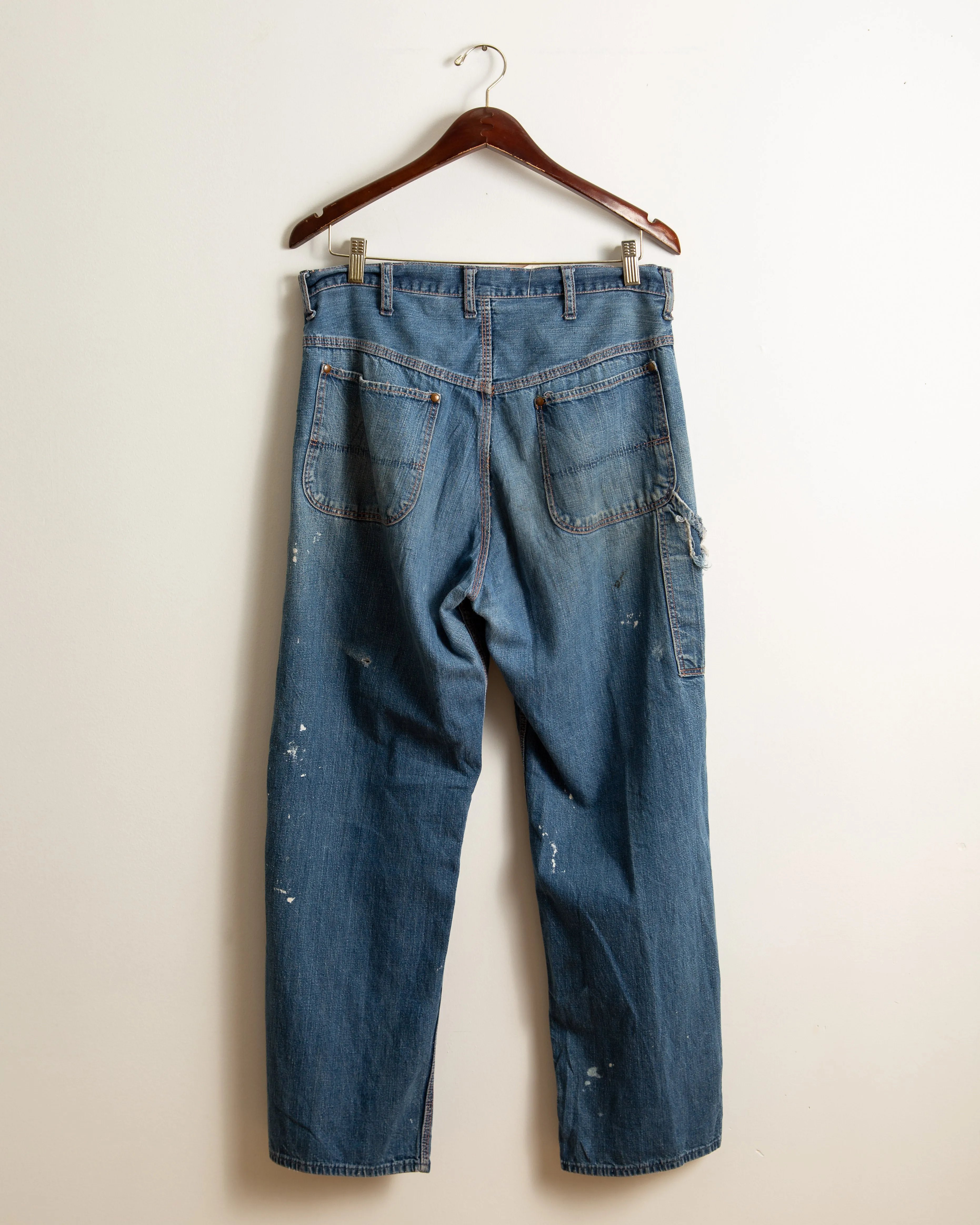 Vintage 50's Wrangler Blue Bell Carpenter Pants sold by American Rag product image thumbnail 2