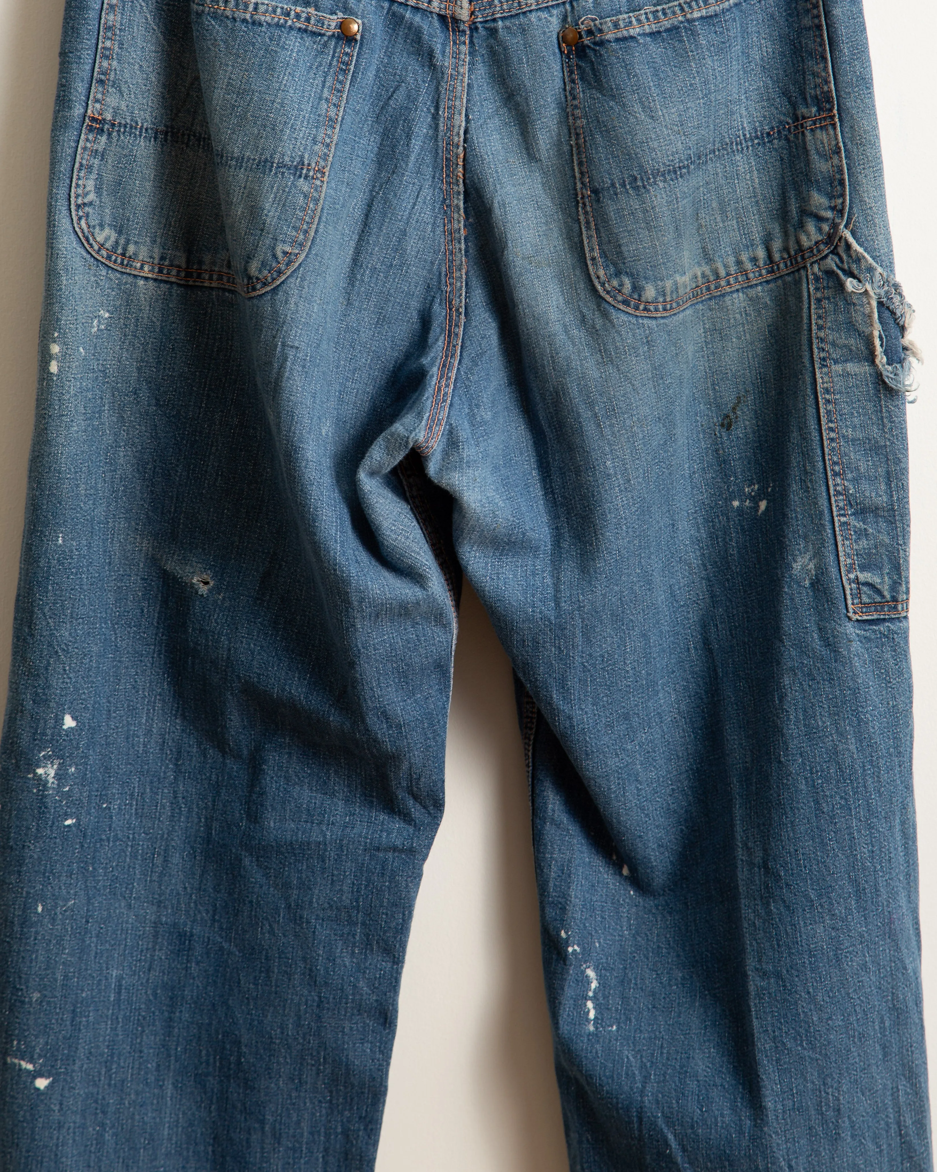Vintage 50's Wrangler Blue Bell Carpenter Pants sold by American Rag product image thumbnail 3
