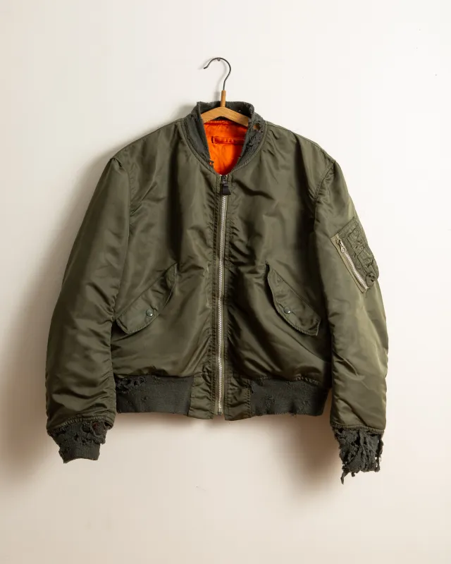 Vintage Alpha Industries 70's L-2B Flyer's Jacket made by American Rag