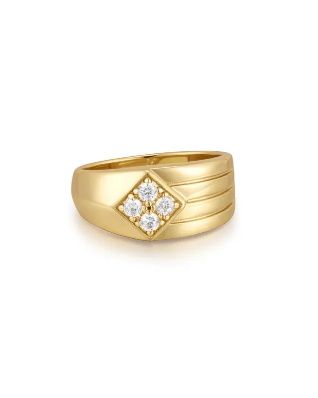 Dominick Diamond Ring made by American Rag