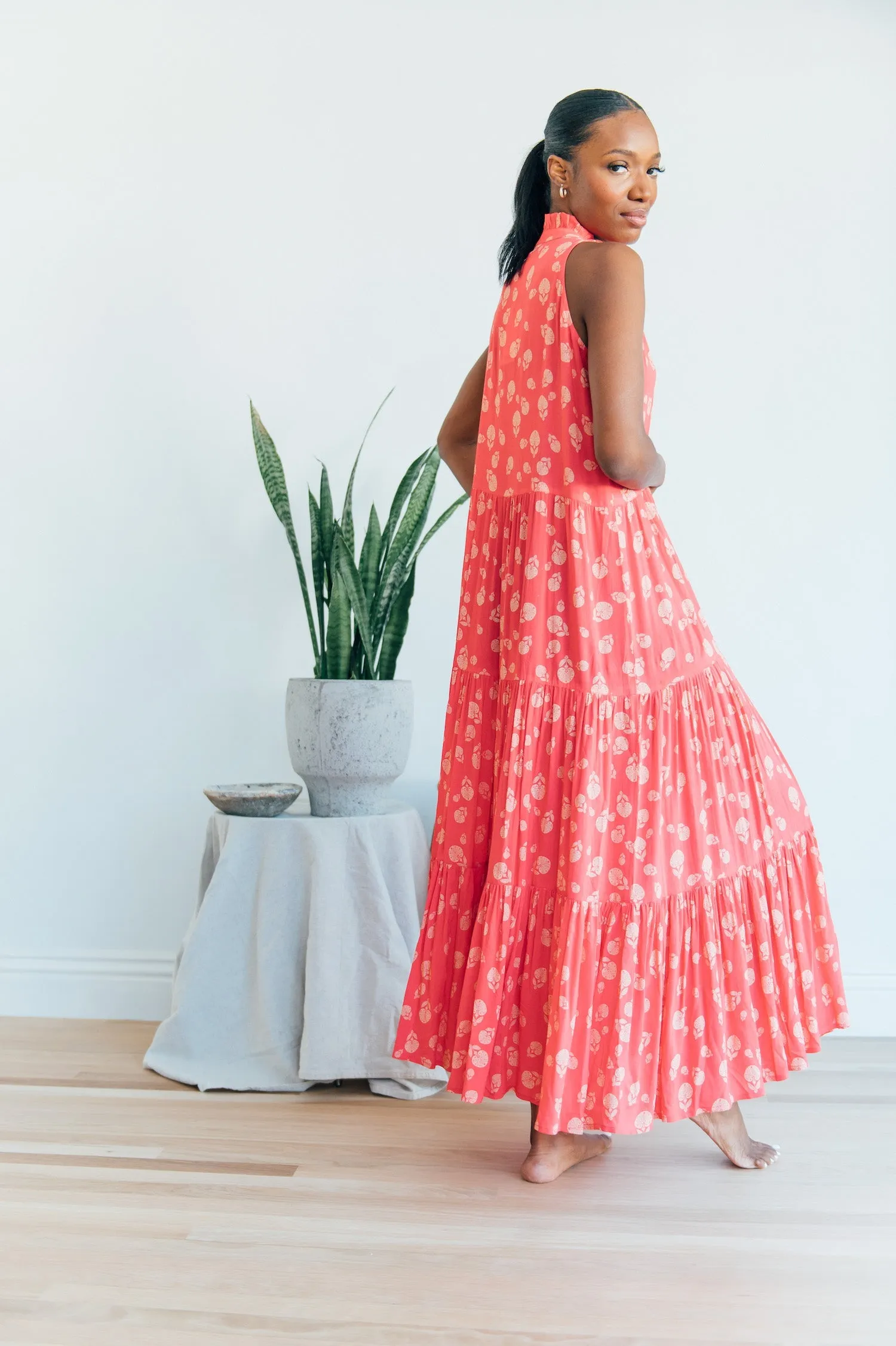 Sienna Maxi s/l - red blossom sold by American Rag product image thumbnail 3
