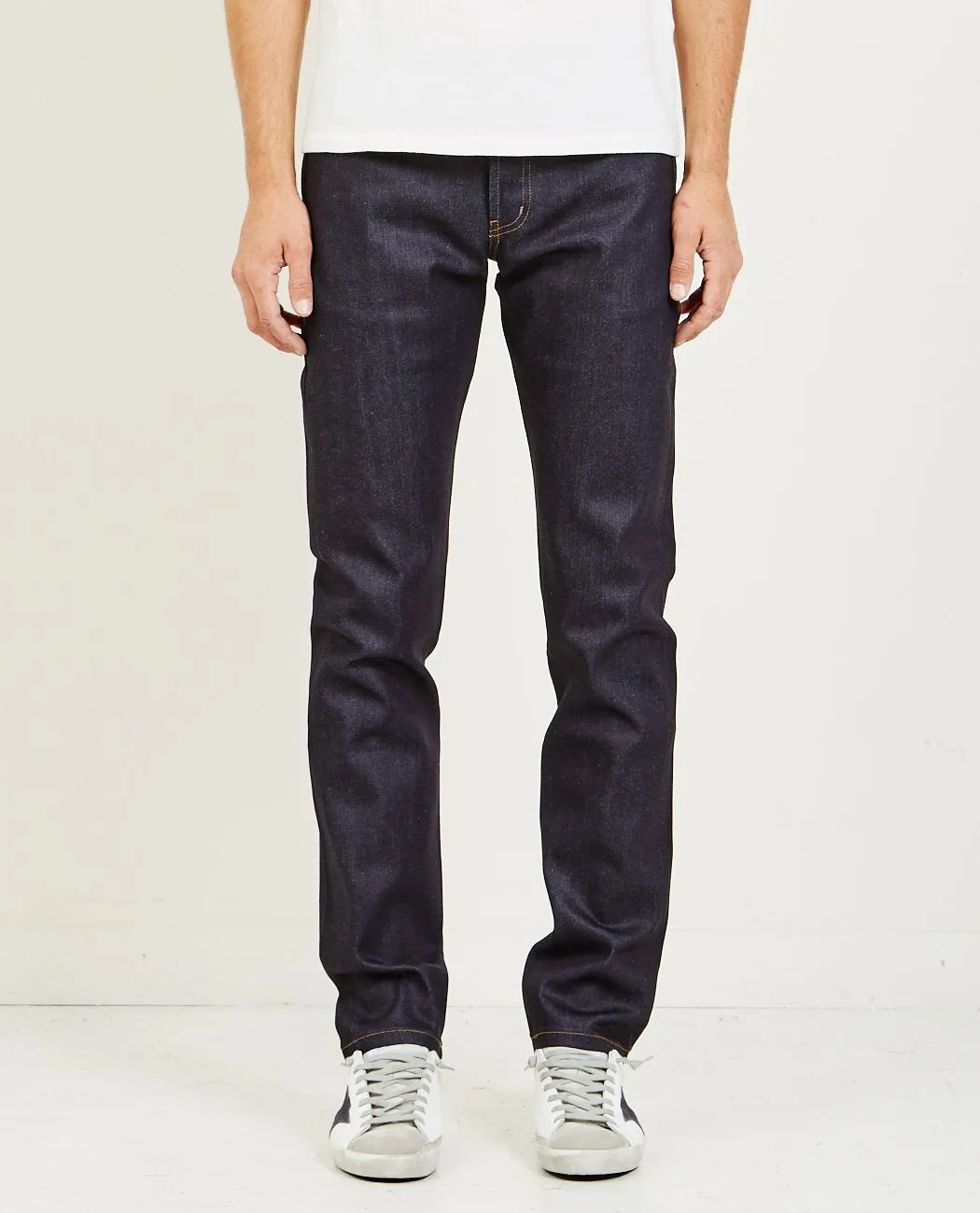 Weird Guy Nightshade Stretch Selvedge Jean sold by American Rag
