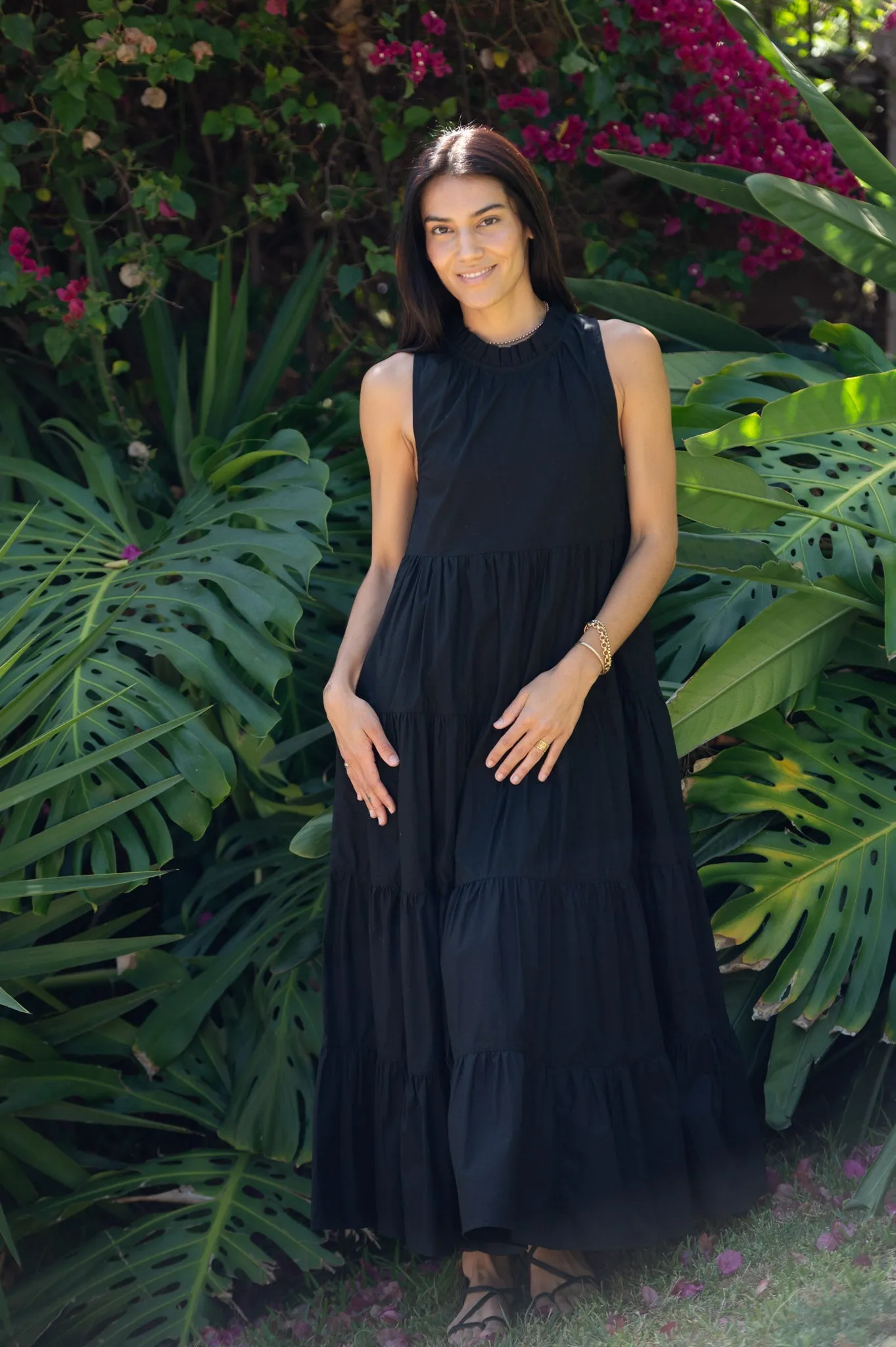 Sara maxi in solid black sold by American Rag product image thumbnail 2