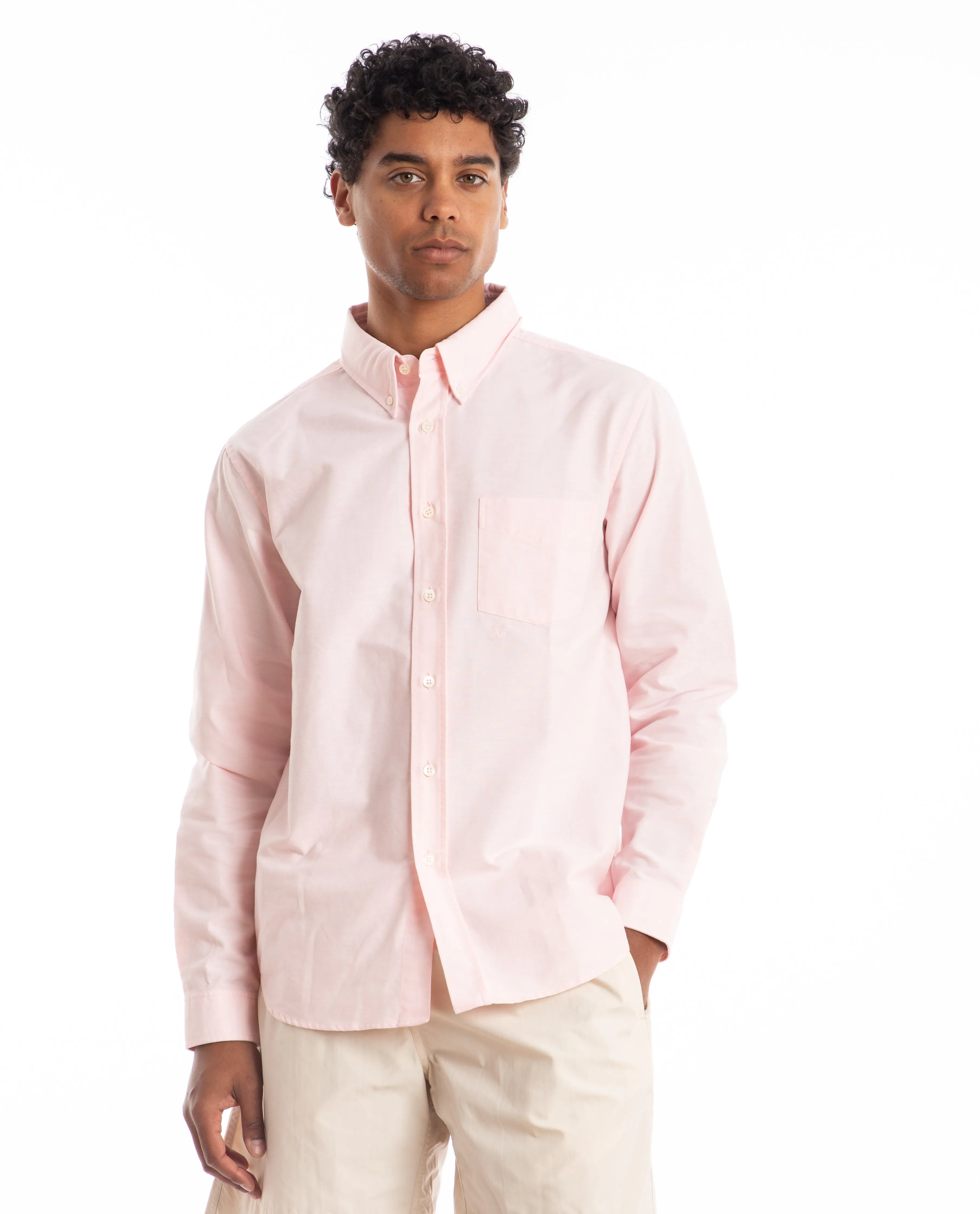 American Rag Beefy Iconic Oxford Pink sold by American Rag
