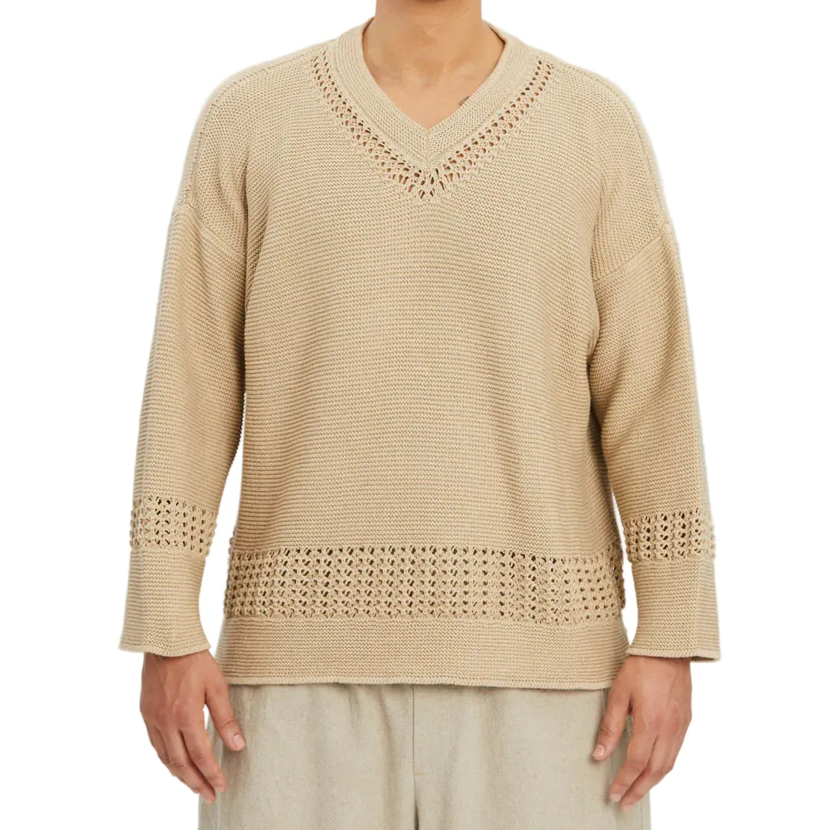 Knit Hockey Sweater sold by American Rag product image thumbnail 2
