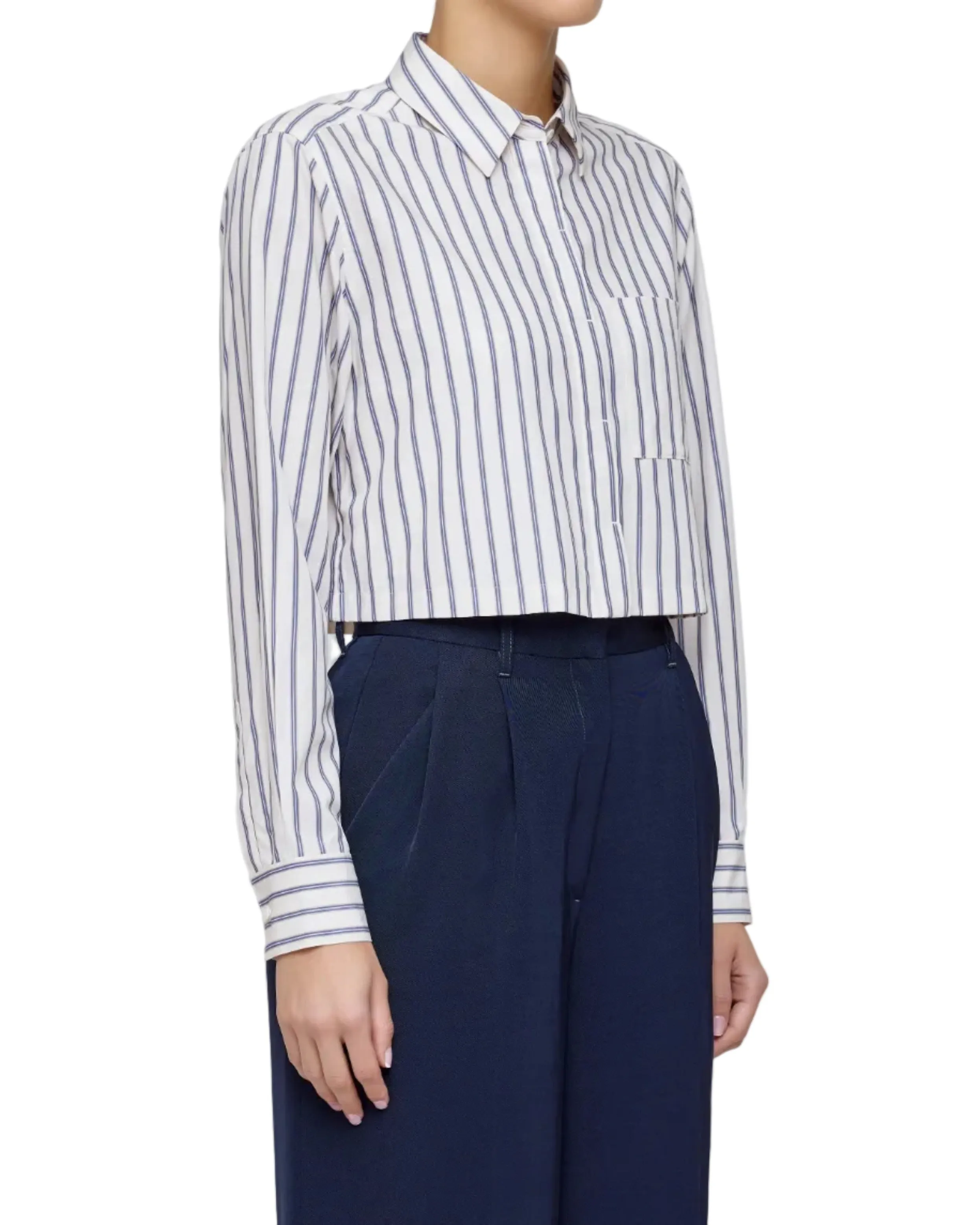 Basic Striped Shirt sold by American Rag product image thumbnail 4
