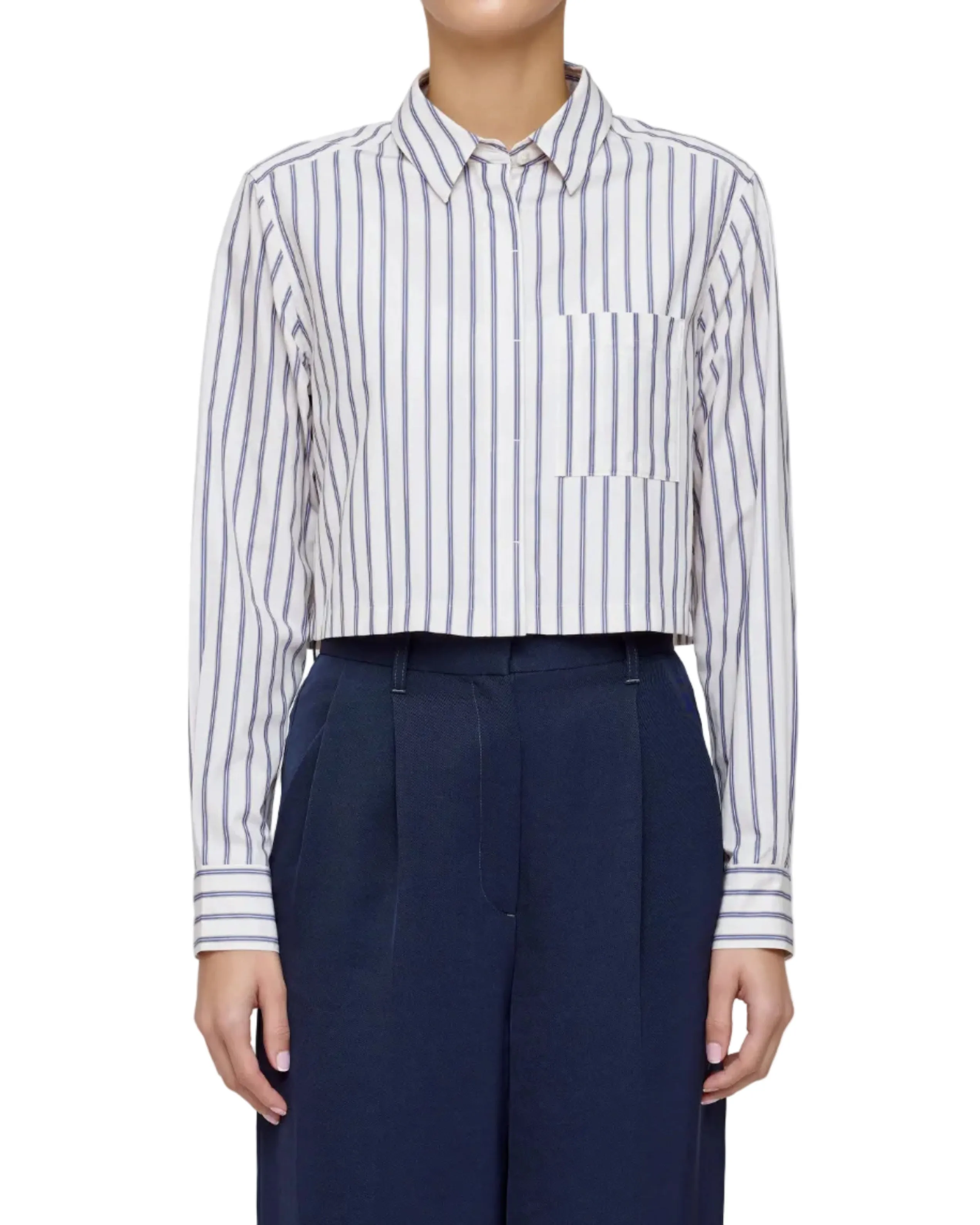 Basic Striped Shirt sold by American Rag product image thumbnail 2