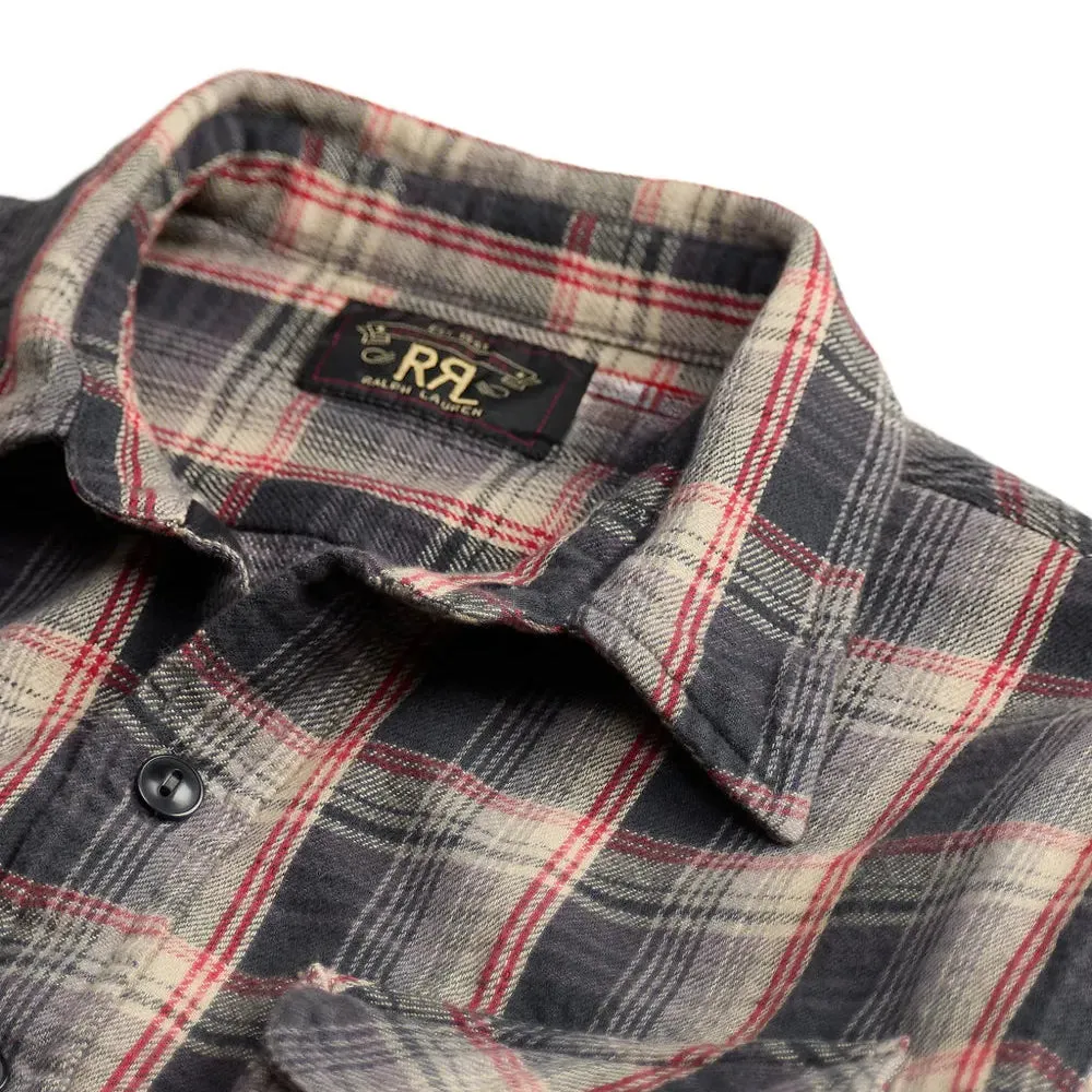 Plaid Twill Workshirt sold by American Rag product image thumbnail 3