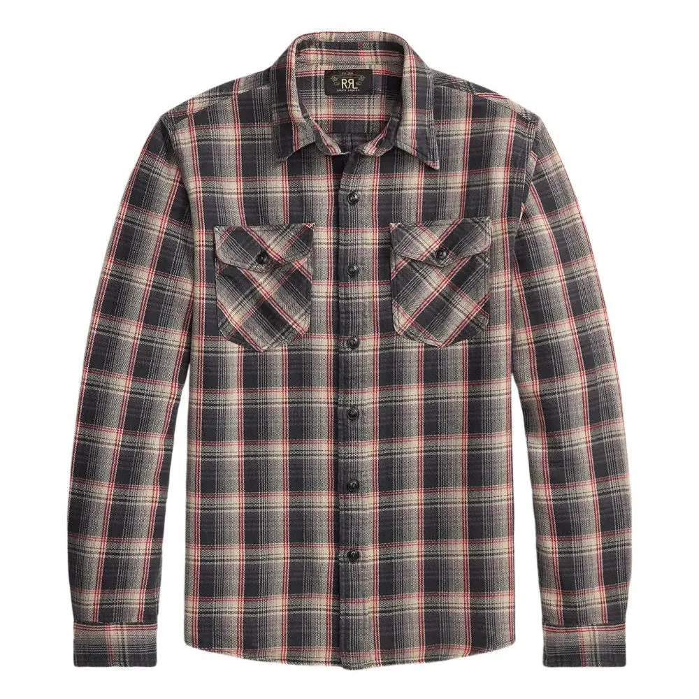 Plaid Twill Workshirt sold by American Rag