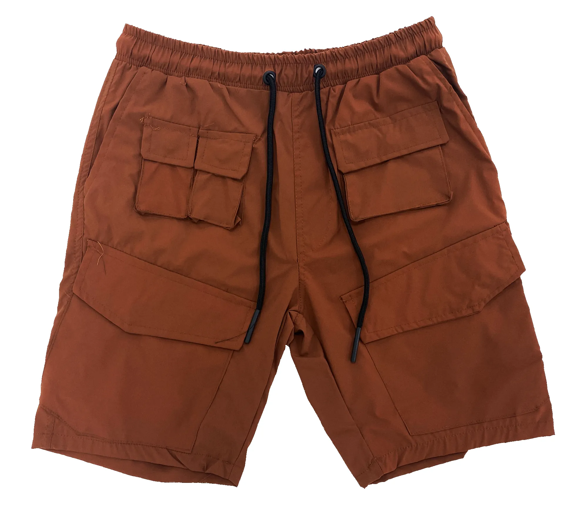 Orange Cargo Tech Shorts sold by American Stitch
