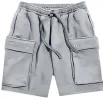 GREY COTTON FLEECE SHORTS sold by American Stitch