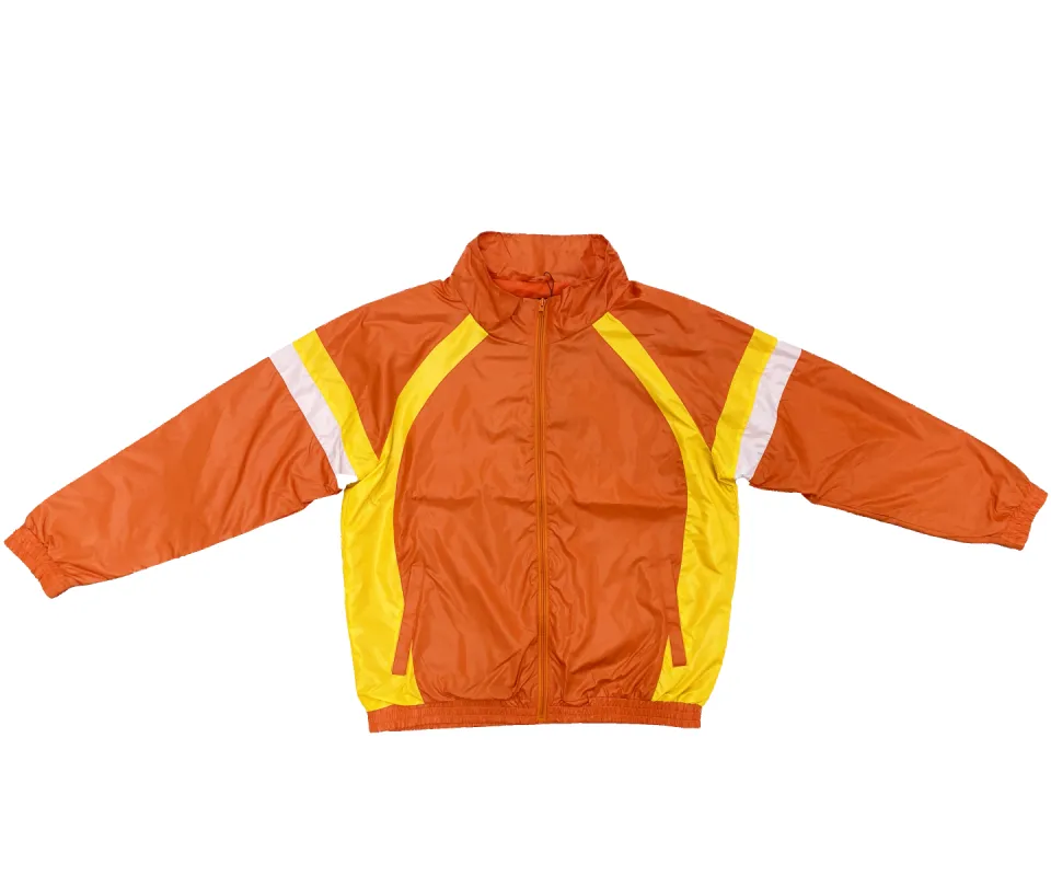 Orange Striped Windbreaker sold by American Stitch
